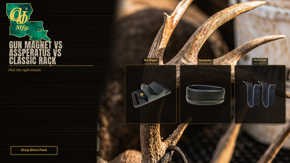 Gun Magnet vs Assperatus vs Classic Rack comparison - pick the right CoJo mount