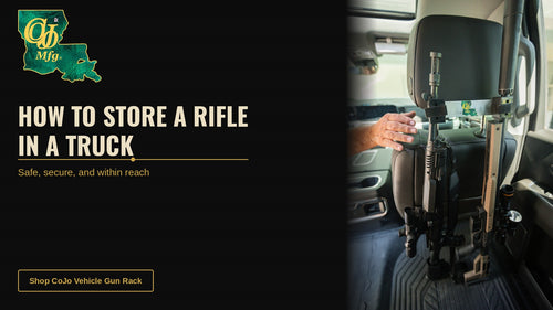 How to Store a Rifle in a Truck (Safely and Legally)